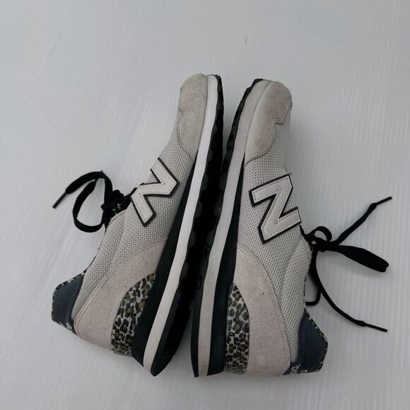 New Balance Women's 515 Sneaker Nimbus Cloud/Black/White leopard size 11 - Picture 6 of 7